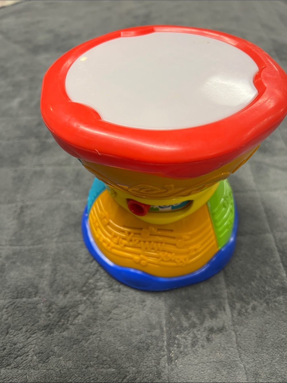 Colorful Kids Musical Drum Toy in Red, Yellow, Blue & Green